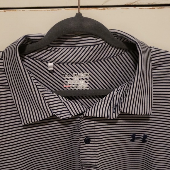 Striped short sleeve Under Armour polo - Picture 2 of 4